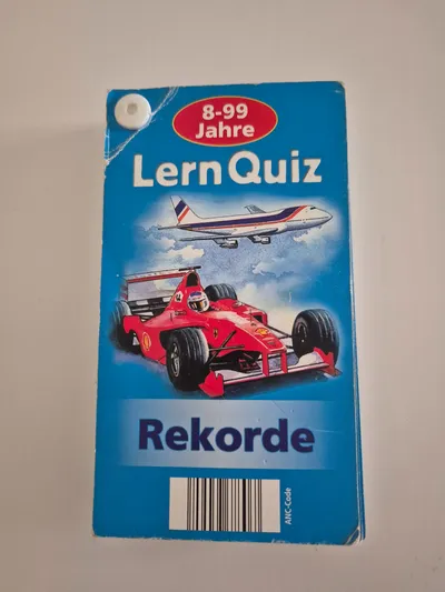 Bookmark Verlag Lern Quiz Rekorde Activity Buch Blau Praktisch
