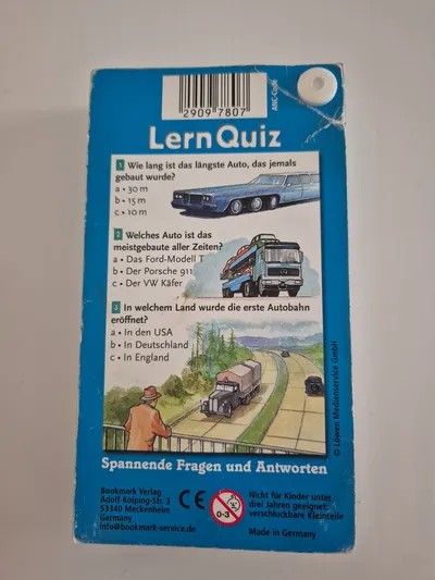 Bookmark Verlag Lern Quiz Rekorde Activity Buch Blau Praktisch
