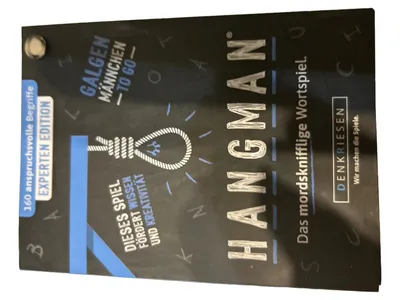 Denkriesen Hangman Experten Edition Quizspiel Wortspiel 160 Begriffe