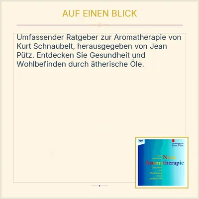 Kurt Schnaubelt Aromatherapie Ratgeber Gesundheit ätherische Öle VGS Hardcover