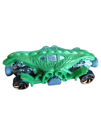 Hot Wheels Double Demon Spielzeugauto Grün Metall Sammlerstück