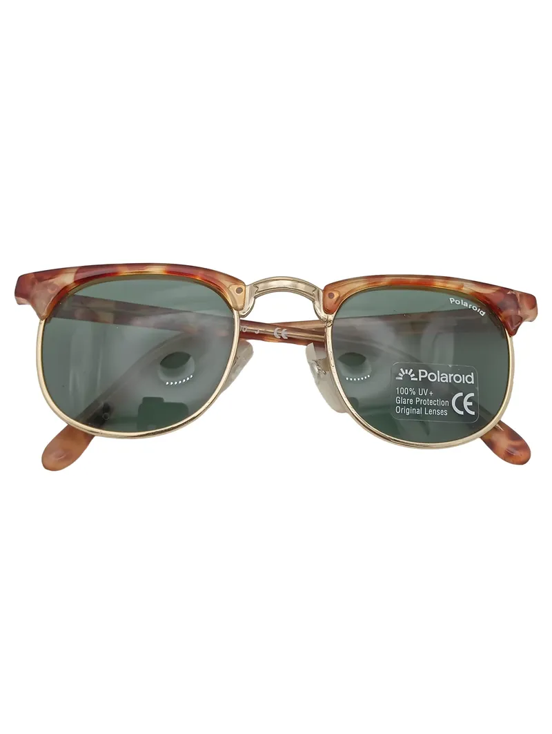 Polaroid Sonnenbrille Damen Retro Modell 5300 J Braun Schildpatt UV Schutz 1