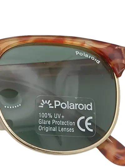 Polaroid Sonnenbrille Damen Retro Modell 5300 J Braun Schildpatt UV Schutz