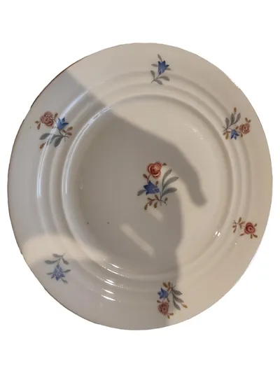 Seltmann Weiden Tasse und Unterteller Klassisch Mehrfarbig Blumenmuster