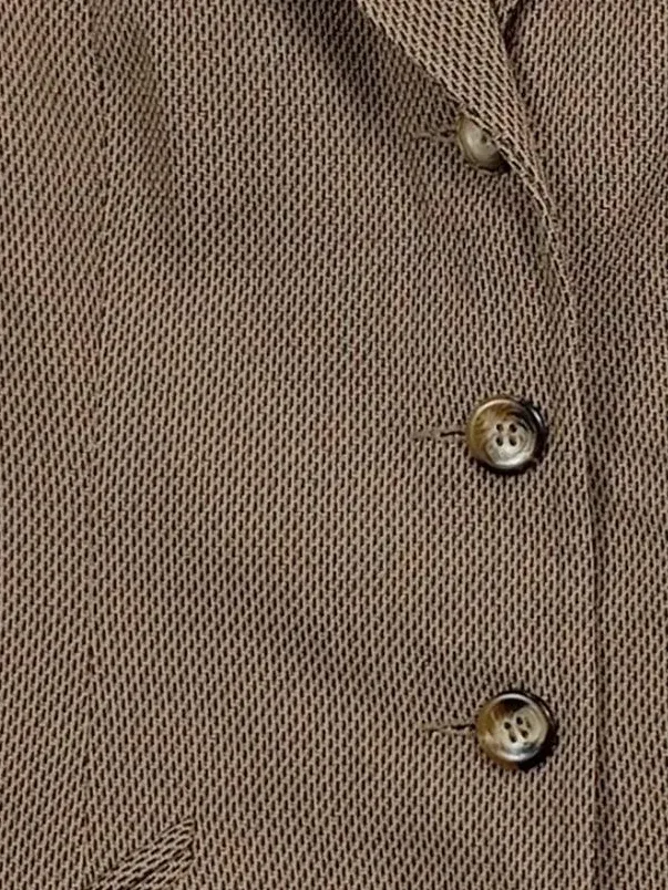 Ashley Brooke Damen Blazer Gr. 38 Beige Klassisch Business Viskose 3