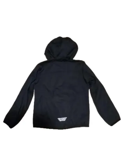 CMP Kinder Softshell Outdoorjacke Gr. 128 Schwarz Kapuze Clima Protect