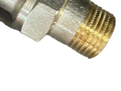 Danfoss Eckventil RLV 15 Heizungsventil Silber Sanitärbedarf