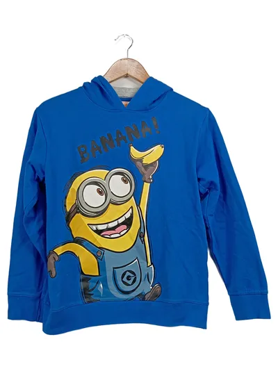 Despicable Me Minion Kapuzenpullover Kinder Gr. 152 Blau Casual