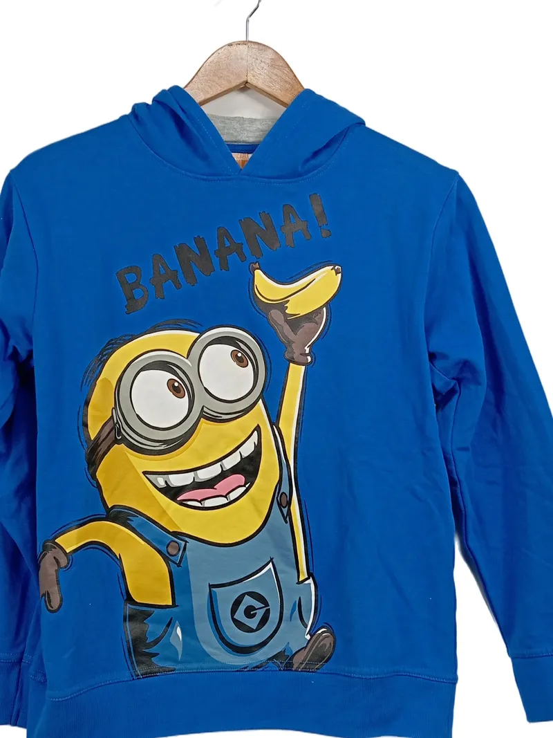 Despicable Me Minion Kapuzenpullover Kinder Gr. 152 Blau Casual 2