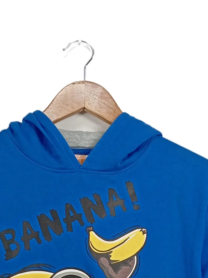 Despicable Me Minion Kapuzenpullover Kinder Gr. 152 Blau Casual 3