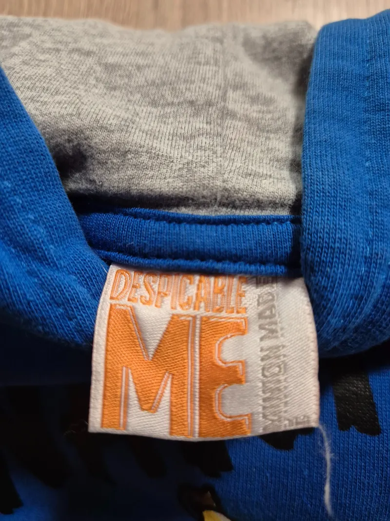 Despicable Me Minion Kapuzenpullover Kinder Gr. 152 Blau Casual 5