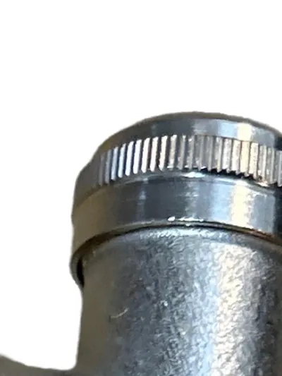 Danfoss RLV 15 003L0143 Ablaufventil Eckventil Silber Heizung