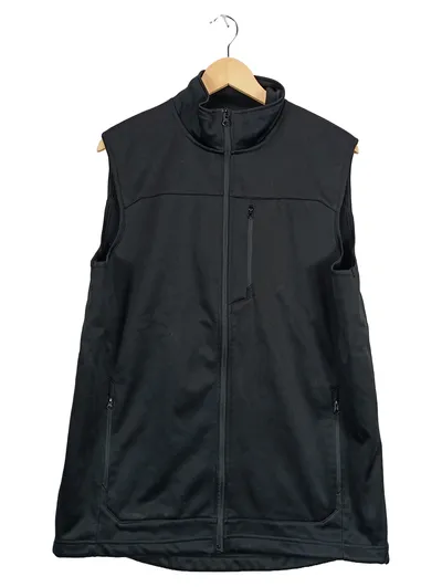 CRIVIT Herren Leichte Weste Schwarz Größe 52/XL Sportlich Outdoor