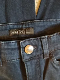 Marc Cain Damen Jeans Bootcut Gr. 34/XS Dunkelblau Stretch 2