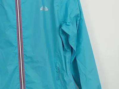McKinley Damen Outdoorjacke Gr. 42/XL Türkis Aquabase Regenjacke