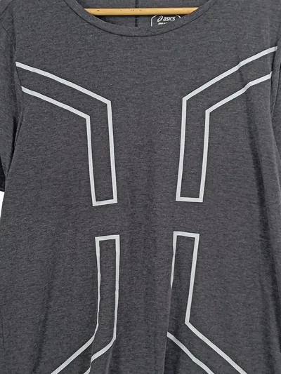 Asics Damen T-Shirt Sportlich Grau Gr. 38/M