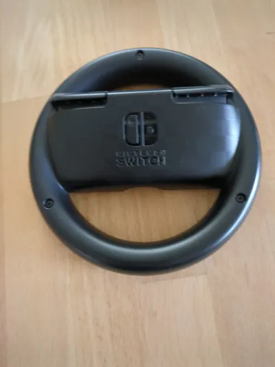 Nintendo Joy-Con Lenkrad Schwarz Gaming Wheel Halterung für Switch