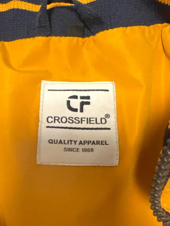 Crossfield Herren Blouson Jacke Gr. 52;XL Gelb Casual Polyester 4