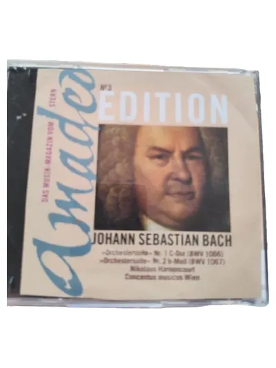 Bach Orchestersuiten Nr. 1 & 2 BWV 1066 1067 CD Harnoncourt Amadeo