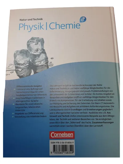 Cornelsen Natur und Technik Physik Chemie Schulbuch Differenzierend