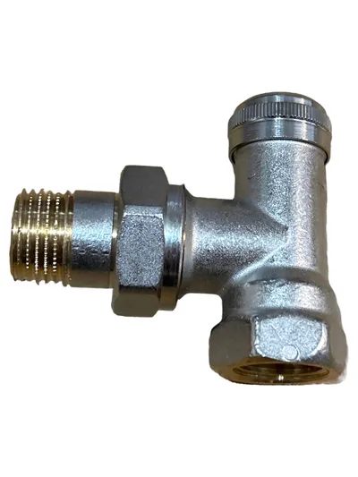 Danfoss Lockshield Ventil RLV 15 Ablaufventil Heizung Silber Praktisch
