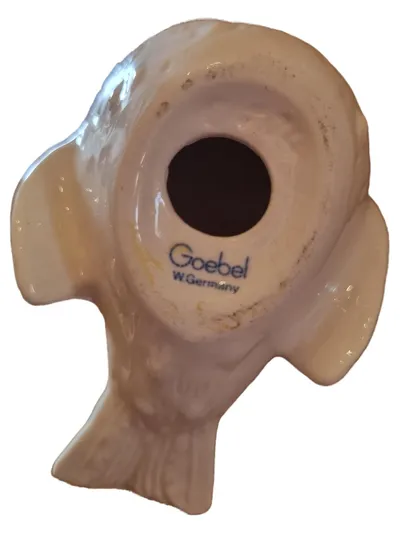 Goebel Porzellanfigur Vogel Klassisch Weiß 7cm Dekoration