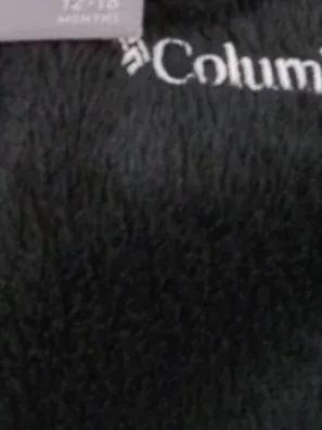 Columbia Baby Fleece Overall Bär Gr. 80 12-18M Schwarz Kapuze Ohren 4