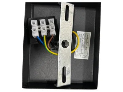 Maxkomfort GmbH Wandleuchte Außenleuchte Modern Schwarz 13x5cm