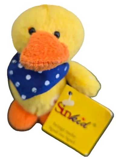 Sunkid Ente Kuscheltier Plüschtier Gelb 8 cm Stofftier