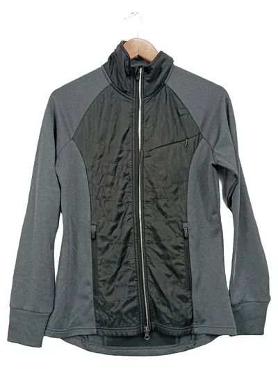 ACTIVE BY TCHIBO Damen Steppjacke Gr. 36/S Grau Sportlich Outdoor
