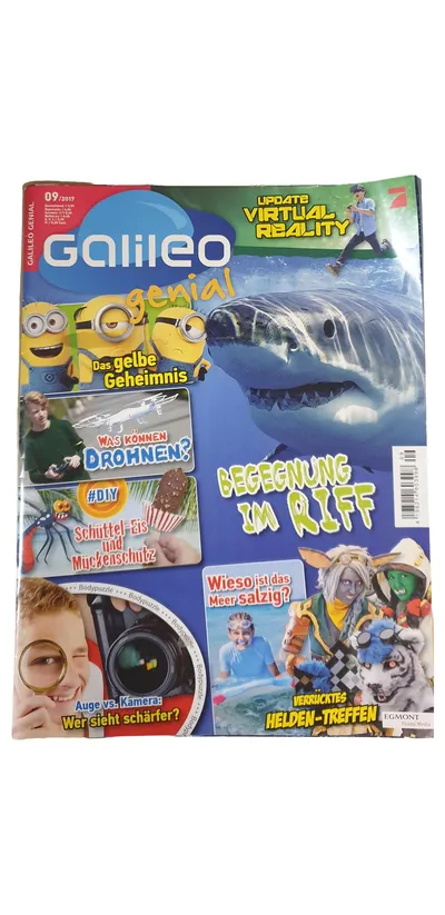 EGMONT Galileo genial Zeitschrift Wissenschaft Kinder 09/2017