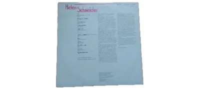 Helen Schneider Vinyl LP Album AMIGA DDR Schallplatte Pop