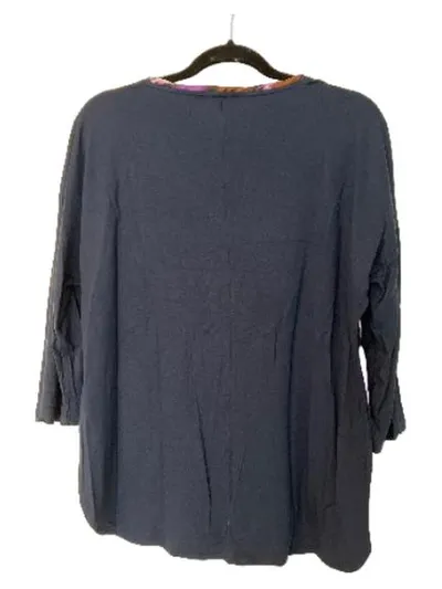 Street One Damen Bluse Gr. 38/M Mehrfarbig Abstrakt Viskose 3/4-Arm