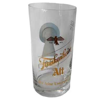 Frankenheim Alt Glas Bierglas Retro Transparent 300ml