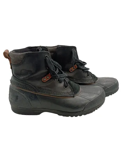 Sorel Ankeny Herren Schneestiefel Gr. 40 Schwarz Waterproof Leder
