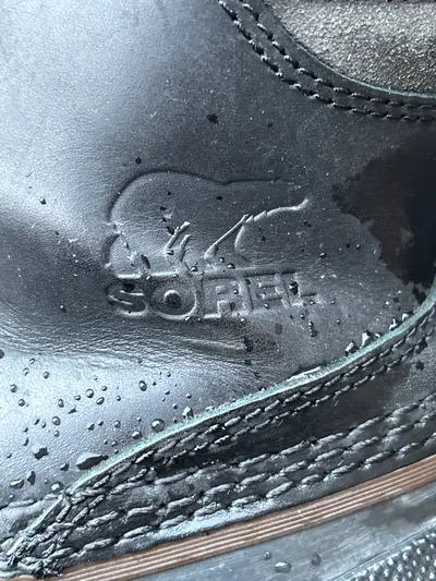 Sorel Ankeny Herren Schneestiefel Gr. 40 Schwarz Waterproof Leder