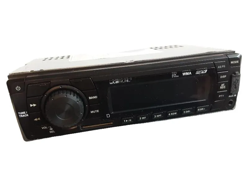 Clatronic AR 817 Autoradio MP3 WMA USB AUX-IN RDS Radio Schwarz 1