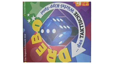 DREBO Würfelspiel FUN BOT Taktisches Würfel-Kipp-Spiel Tim Rogasch Ronald Hild