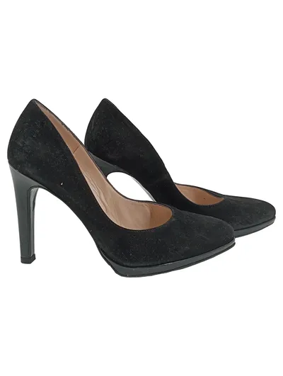 Peter Kaiser Damen Pumps Größe 35 Schwarz Elegant Leder
