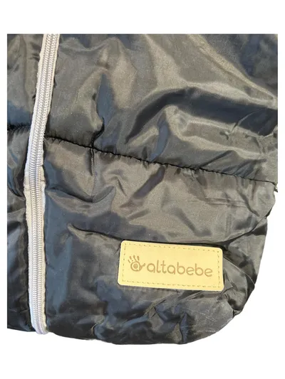Altabebe Kinderwagen Fußsack Winter Fleece gefüttert Schwarz 67cm