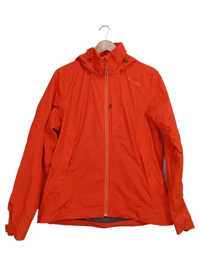 Schöffel Damen Outdoorjacke Gr. 42/XL Orange mit Kapuze