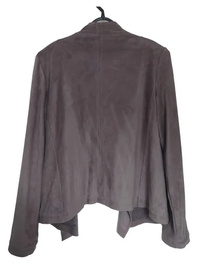 BEST CONNECTIONS Damen Strickjacke Gr. 40 Grau Modern