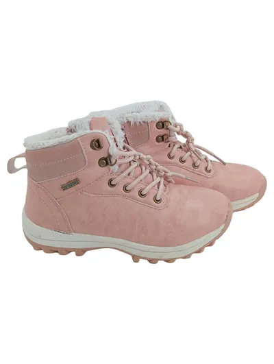 Mishansha Kinder Schneestiefel Rosa Gr. 34 Outdoor Winterstiefel