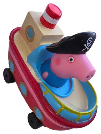 Jazwares Peppa Wutz Piratenschiff Spielzeugboot Mehrfarbig Kinder