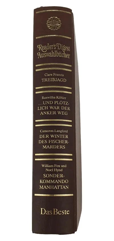 Reader's Digest Auswahlbücher Das Beste Sammelband 4 Romane Klassisch