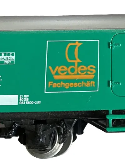 Märklin H0 Güterwagen Vedes Spiel+Freizeit Wahl Grün Modelleisenbahn Waggon