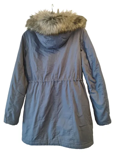bpc selection Damen Parka Blau Gr. 36/S Casual Sterne Nieten Kapuze
