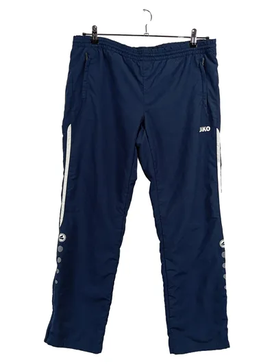 JAKO Trainingshose Herren Gr. 42/XL Blau Jogginghose Sporthose