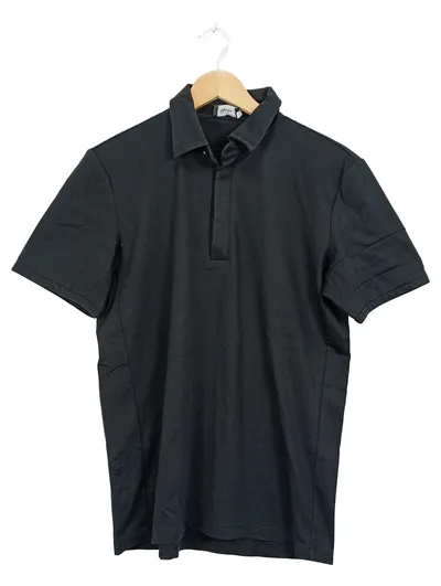 Rapha Herren Polo Shirt Schwarz Gr. M Baumwolle Sportlich Radfahren