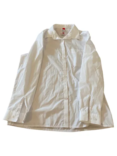 Engelbert Strauss Business Hemd Damen Gr. 44/XXL Weiß Klassisch Langarm